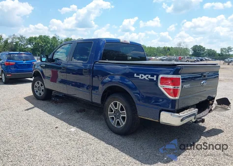 2012 Ford F-150 Xlt из США, поврежденный, VIN 1FTFW1EF9CFB56339